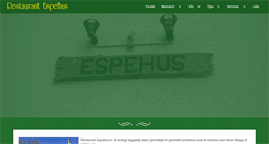 Desktop Screenshot of espehus.dk